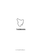 Tasmania Map