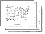 United States blank Map Collection