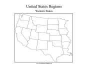 West States Map