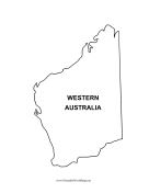 Western Australia Map